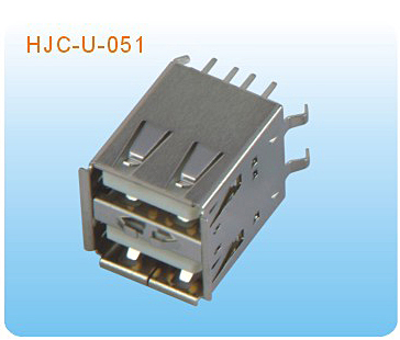 USB AF 双层 180 DIP