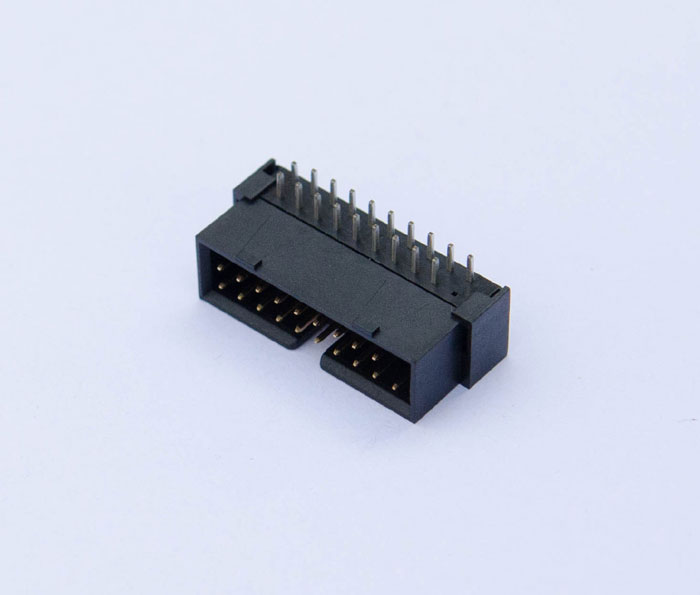 U3-053 USB 3.0 IDC 20M 90度插板 全包式