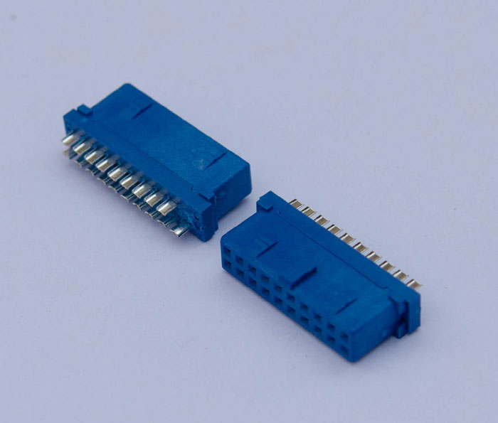U3-049 USB 3.0 IDC 20F 焊线 夹板式