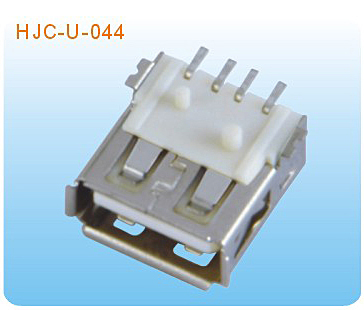 USB AF SMT 本色斜柱