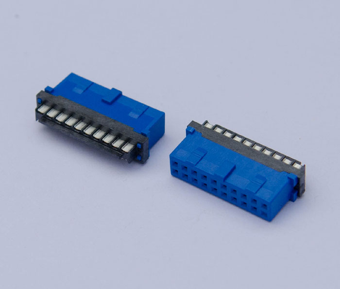 U3-047 USB 3.0 IDC 20F 焊线