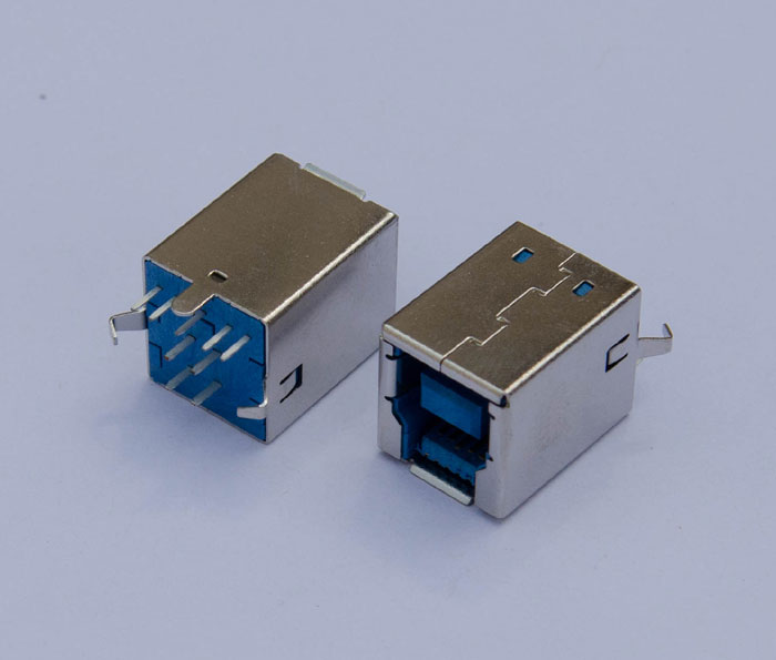 U3-063 USB 3.0 B F 180度插板